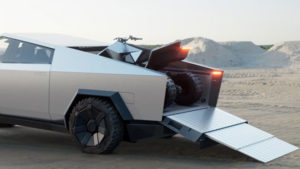 Tesla Cybertruck elektrikli pickup Tesla elektrikli ATV