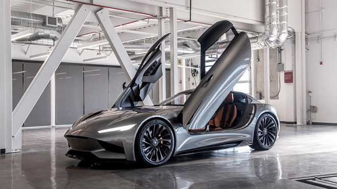 Tesla Roadster rakibi Karma SC2 Concept elektrikli otomobil
