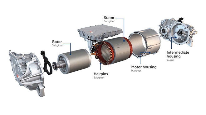 Volkswagen MEB elektrik motoru