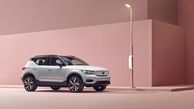 Volvo XC40 Recharge elektirkli otomobil
