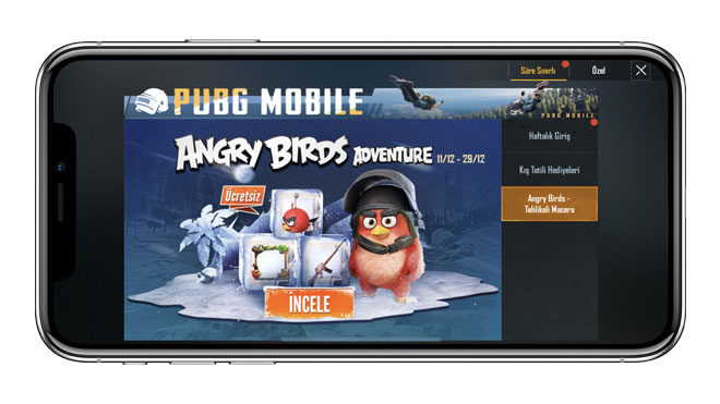 PUBG Mobile Angry Birds