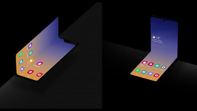 Samsung katlanabilir telefon