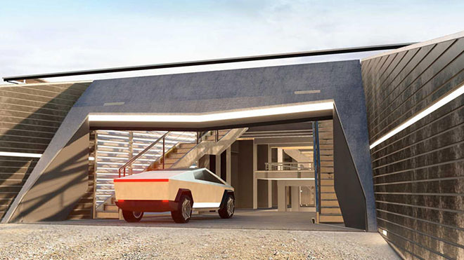 Tesla Cybertruck Cyberhouse