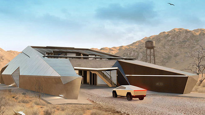 Tesla Cybertruck Cyberhouse