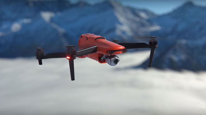 evo 2 drone 8K video