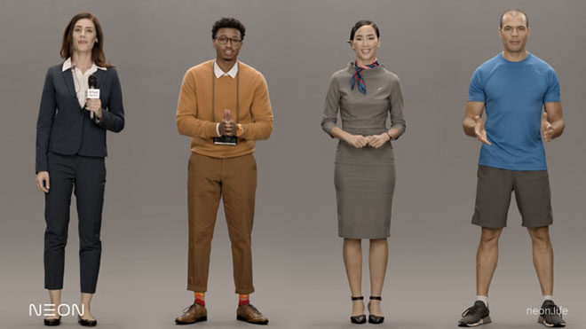 Samsung neon yapay insan