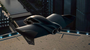 Porsche Boeing uçan araç