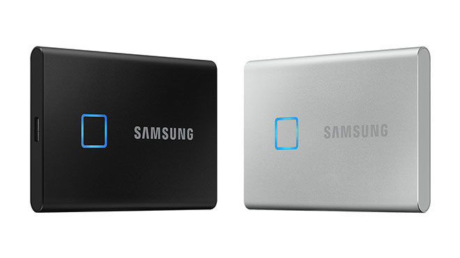 Samsung T7 Touch taşınabilir SSD