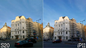 Samsung Galaxy S20 iPhone 11