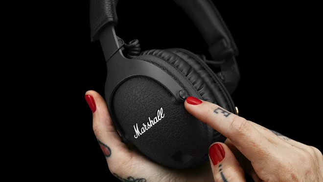 Aktif gürültü engellemeli Marshall kablosuz kulaklık