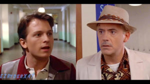 Avengers Endgame yıldızlarını Geleceğe Dönüş filmine dahil eden deepfake [İzle]