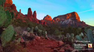 Snapdragon 865 8K video