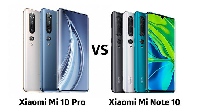 Xiaomi Mi 10 serisi ve Xiaomi Mi Note 10