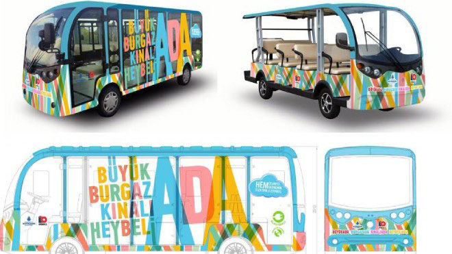 elektrikli araç adalar