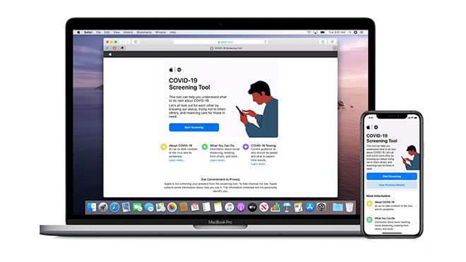 Apple koronavirüs COVID-19