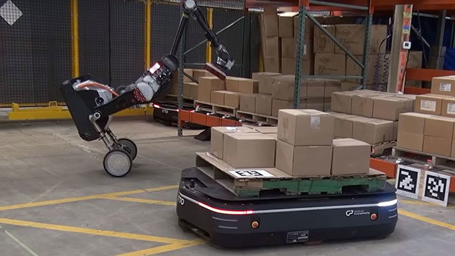 Boston Dynamics robot handle