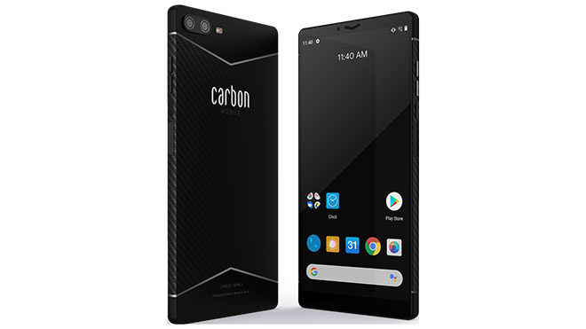 Carbon 1 Mark II karbon fiber telefon