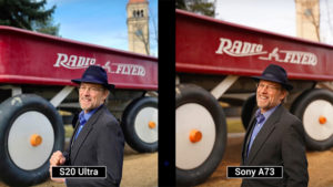 Samsung Galaxy S20 Ultra Sony a7 III