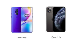 OnePlus 8 Pro iPhone 11 Pro