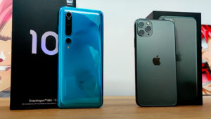 Xiaomi Mi 10 iPhone 11 Pro Max