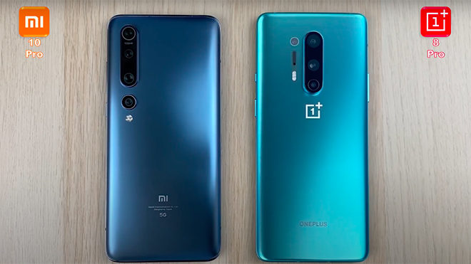 Xiaomi Mi 10 Pro OnePlus 8 Pro