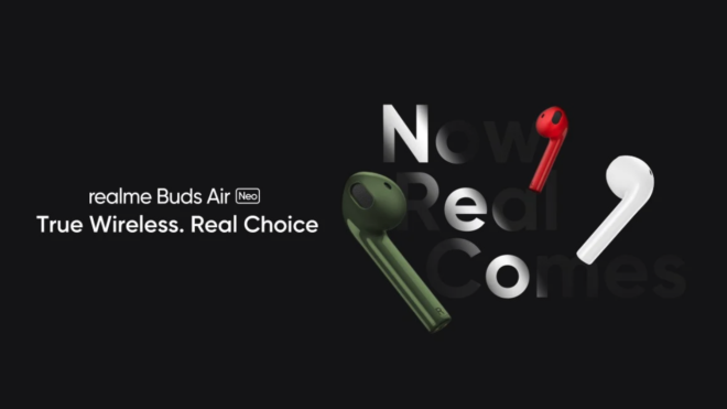 Realme Buds Air Neo kablosuz kulaklık