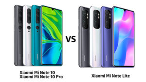 Xiaomi Mi Note 10 Lite vs Mi Note 10 vs Mi Note 10 Pro karşılaştırması
