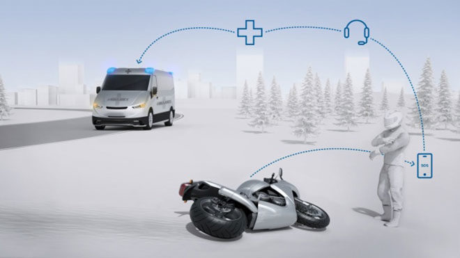 Bosch Help Connect motosiklet