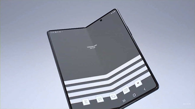 samsung fold 2 thom browne