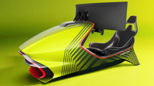 Aston Martin yarış simülatörü