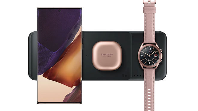 Samsung Wireless Charger Trio kablosuz şarj ünitesi