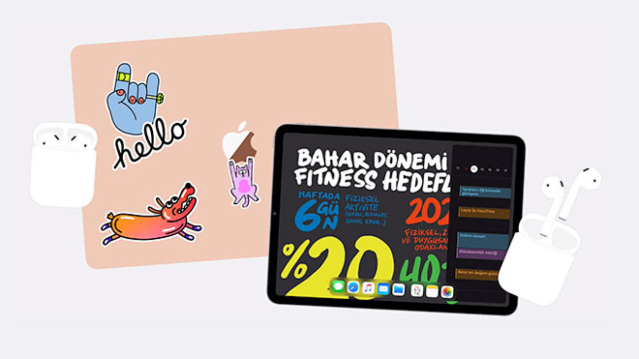 universite icin mac veya ipad satin alana apple airpods hediye log
