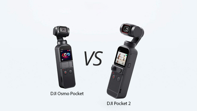 DJI Pocket 2 ve Osmo Pocket karşılaştırması