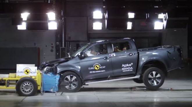 2020 Isuzu D-Max Euro NCAP