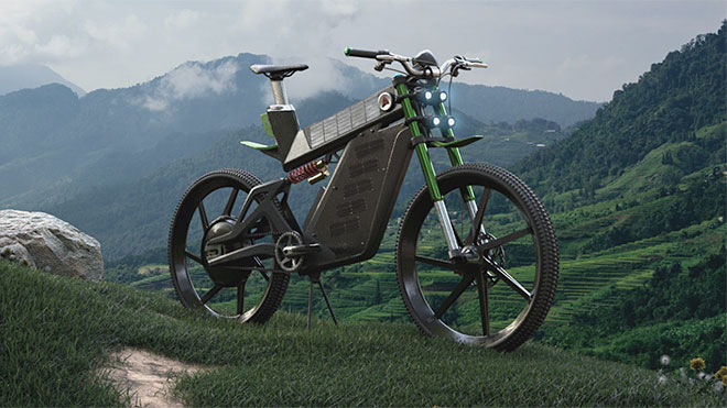 Daymak Güneş enerjili elektrikli bisiklet