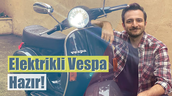 Vespa PX200 elektrikli vespa