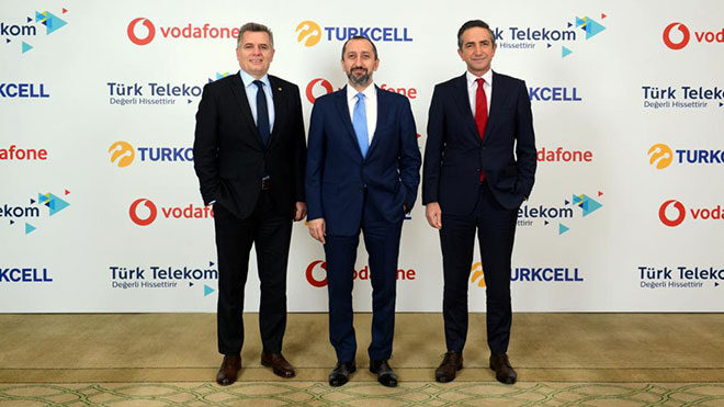 Turkcell, Türk Telekom ve Vodafone