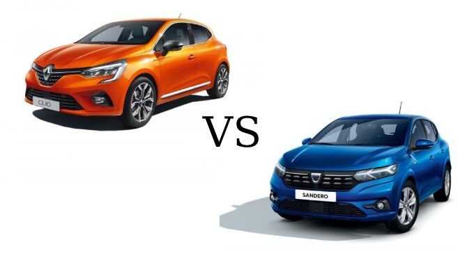 2021 Dacia Sandero 2021 Renault Clio