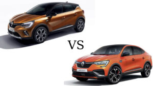 Renault Arkana vs Renault Captur