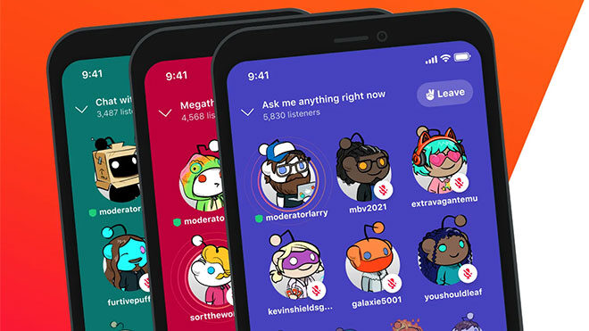 Reddit Talk Clubhouse