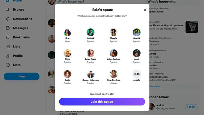 Twitter Spaces Twitter Sohbet Odaları