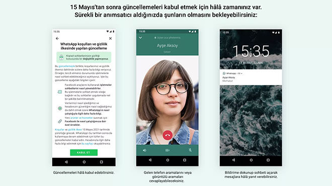 WhatsApp, yeni gizlilik politikası için önemli bir güncelleme yaptı 9 WhatsApp