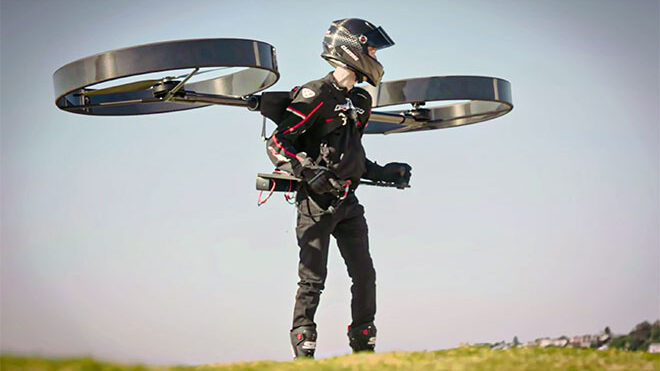 Elektrikli jetpack CopterPack