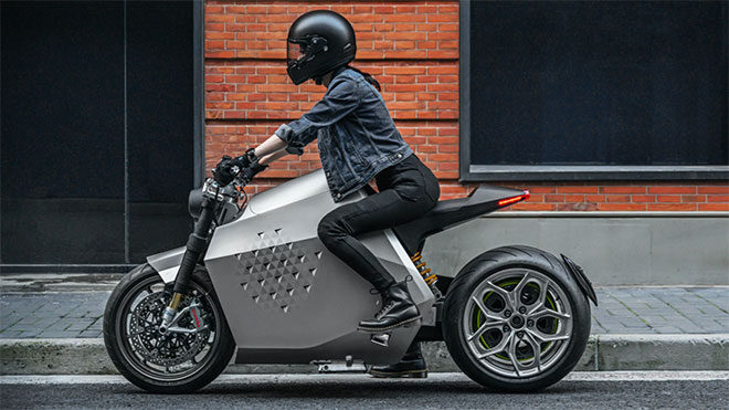 elektrikli motosiklet: Da Vinci DC100