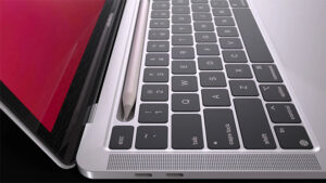 MacBook Pro ile Apple Pencil'ı bir araya getiren patente dayalı konsept