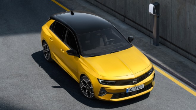 elektrikli Opel Astra-e