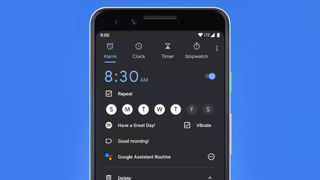 Google Saat uygulaması ve kişileri kızdıran alarm çalmama sorunu 5 Android Google Clock