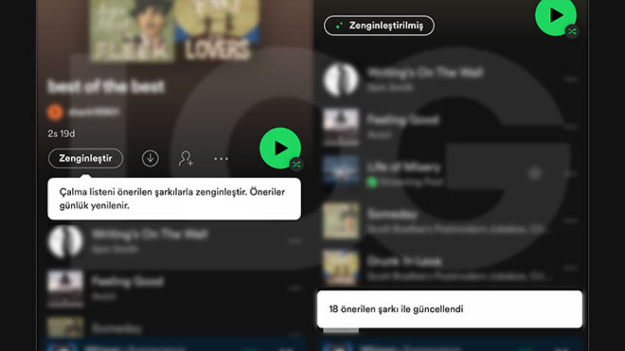faydali spotify ozelligi zenginlestir turkiyede kullanima cikti 1