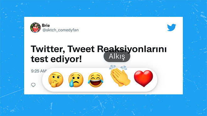 Twitter Reactions ile Tweetlere tepki dönemi yeniden Türkiye’de