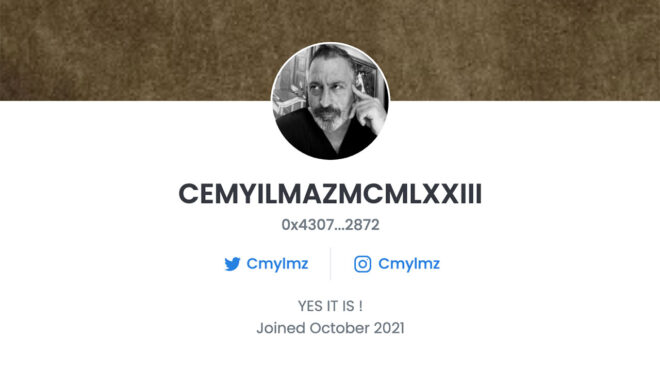 Cem Yılmaz imzalı ilk NFT’ler büyük bir rakama satıldı